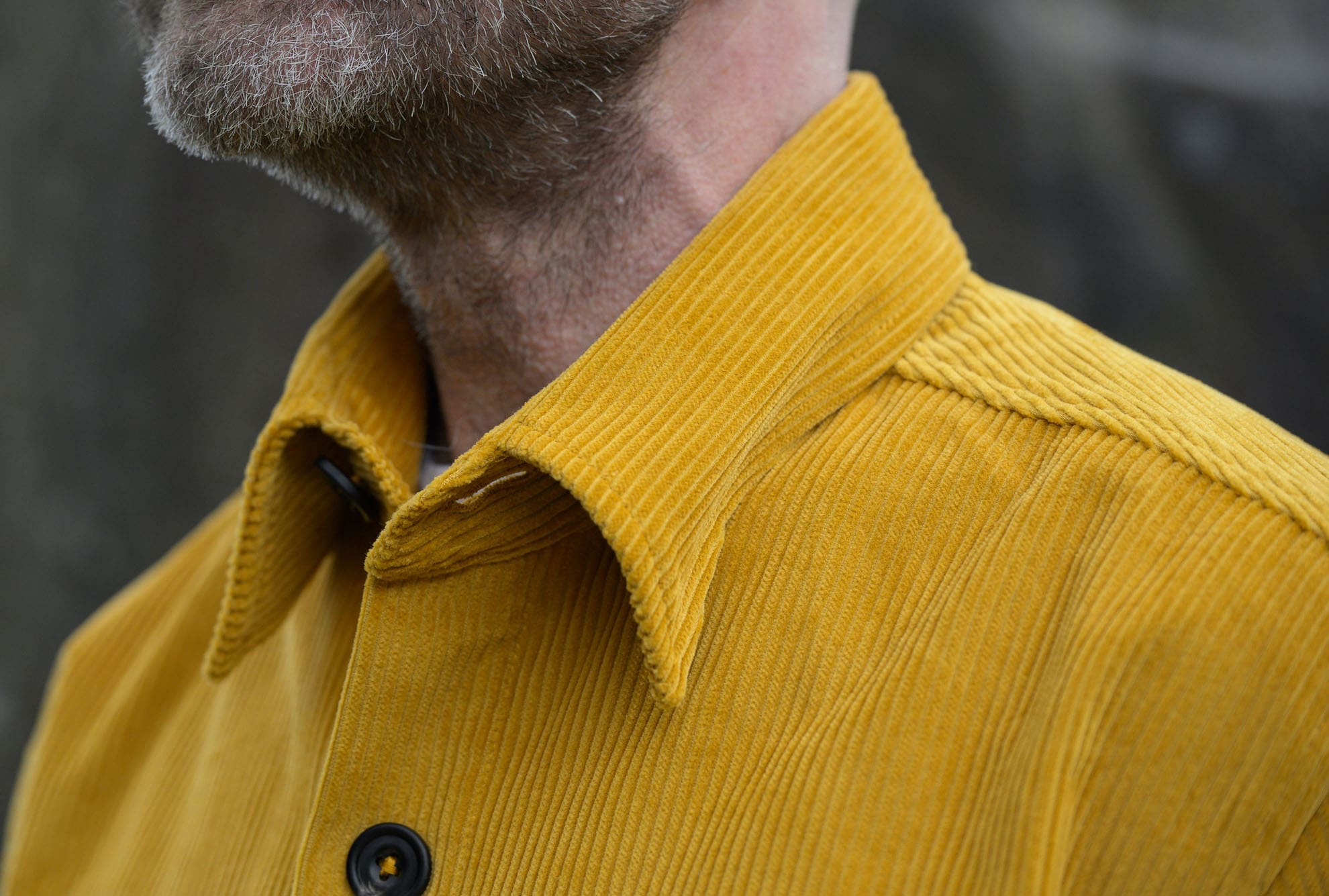 King Cord Overshirt / Gold