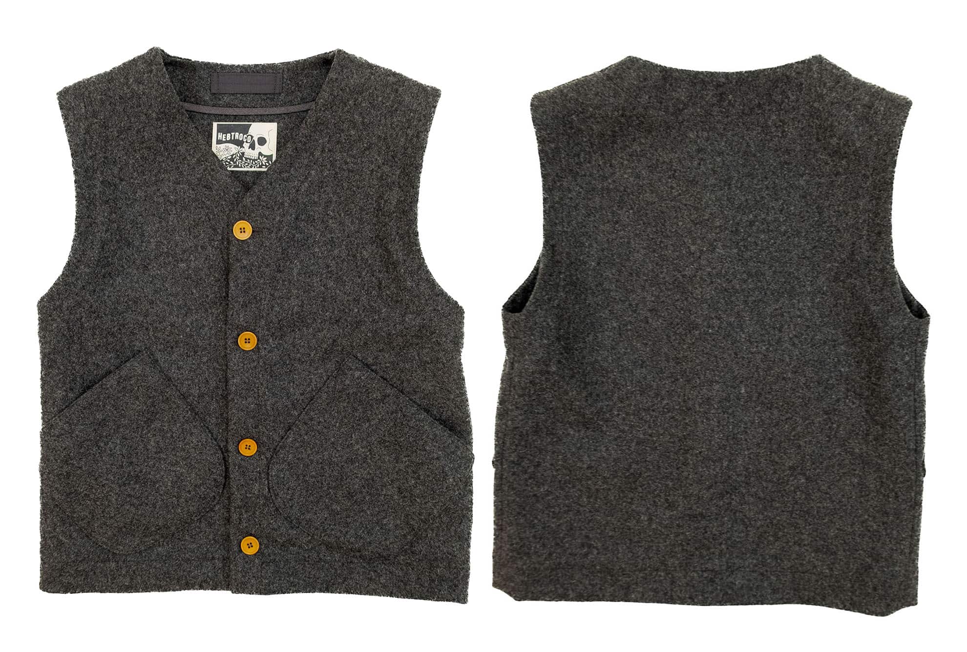 Melton Vest / Grey