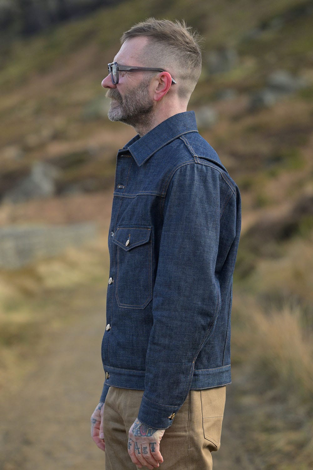 Zero 6 Denim Jacket / Indigo Selvedge Denim
