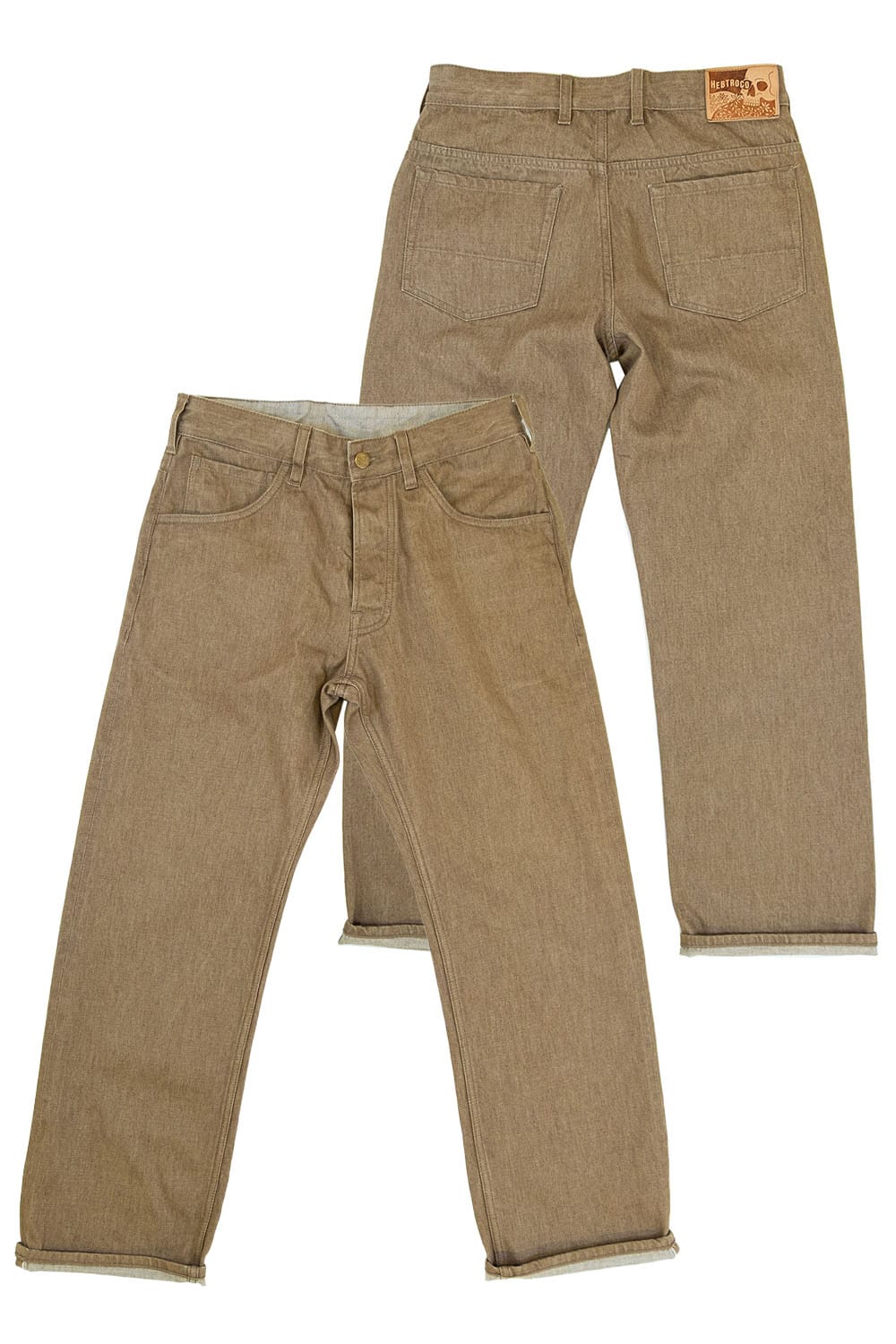 BRTR-11 Selvedge Denim Jeans / Tan