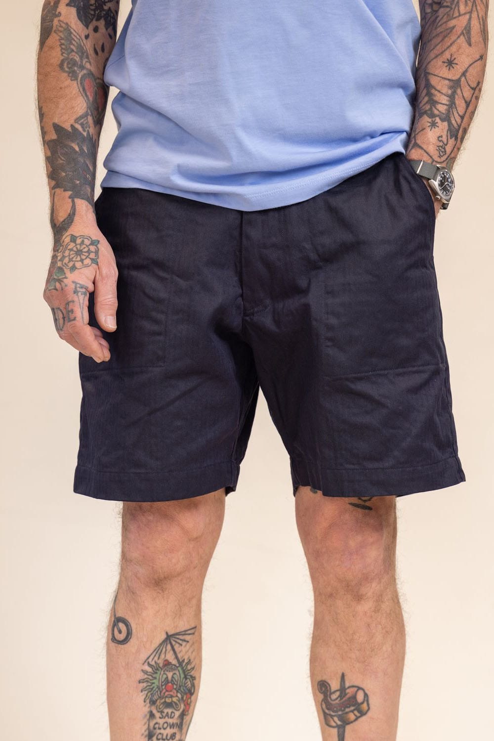 Fatigue Shorts / Navy