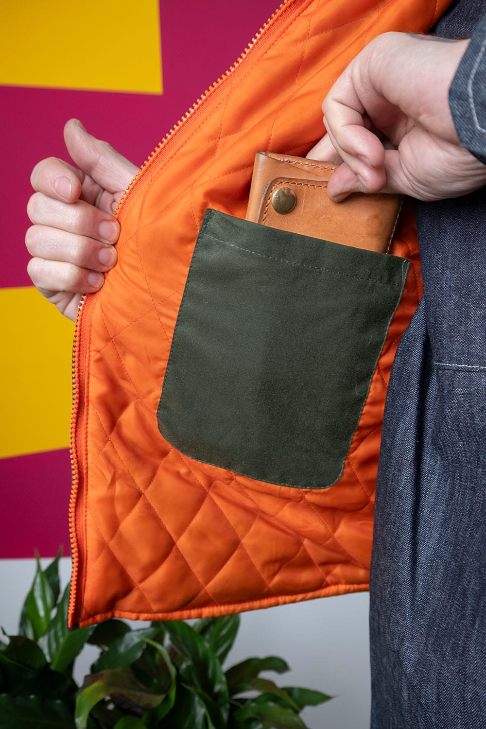 Wax n Wool Vest / Olive