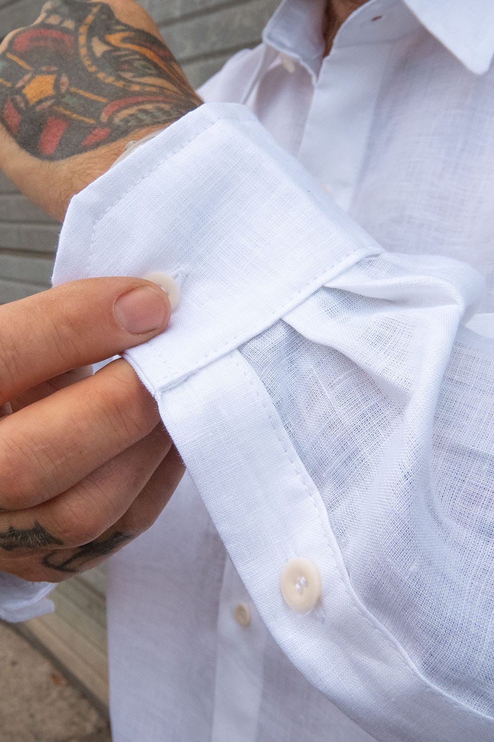 Linen Shirt / White