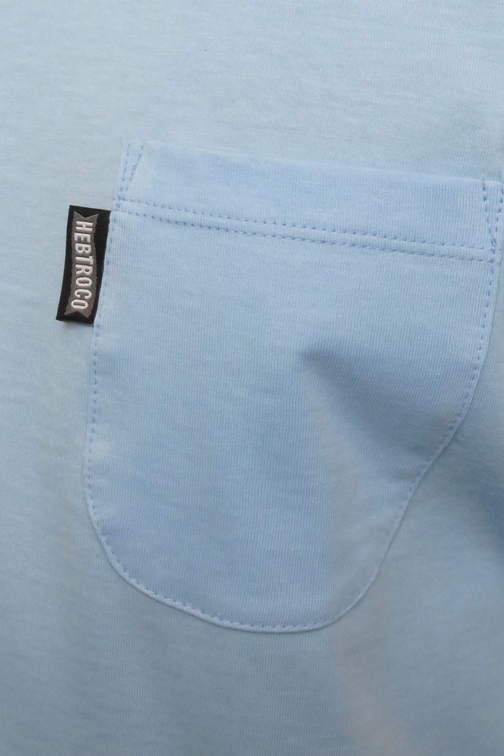 Airy Blue Pocket T-Shirt