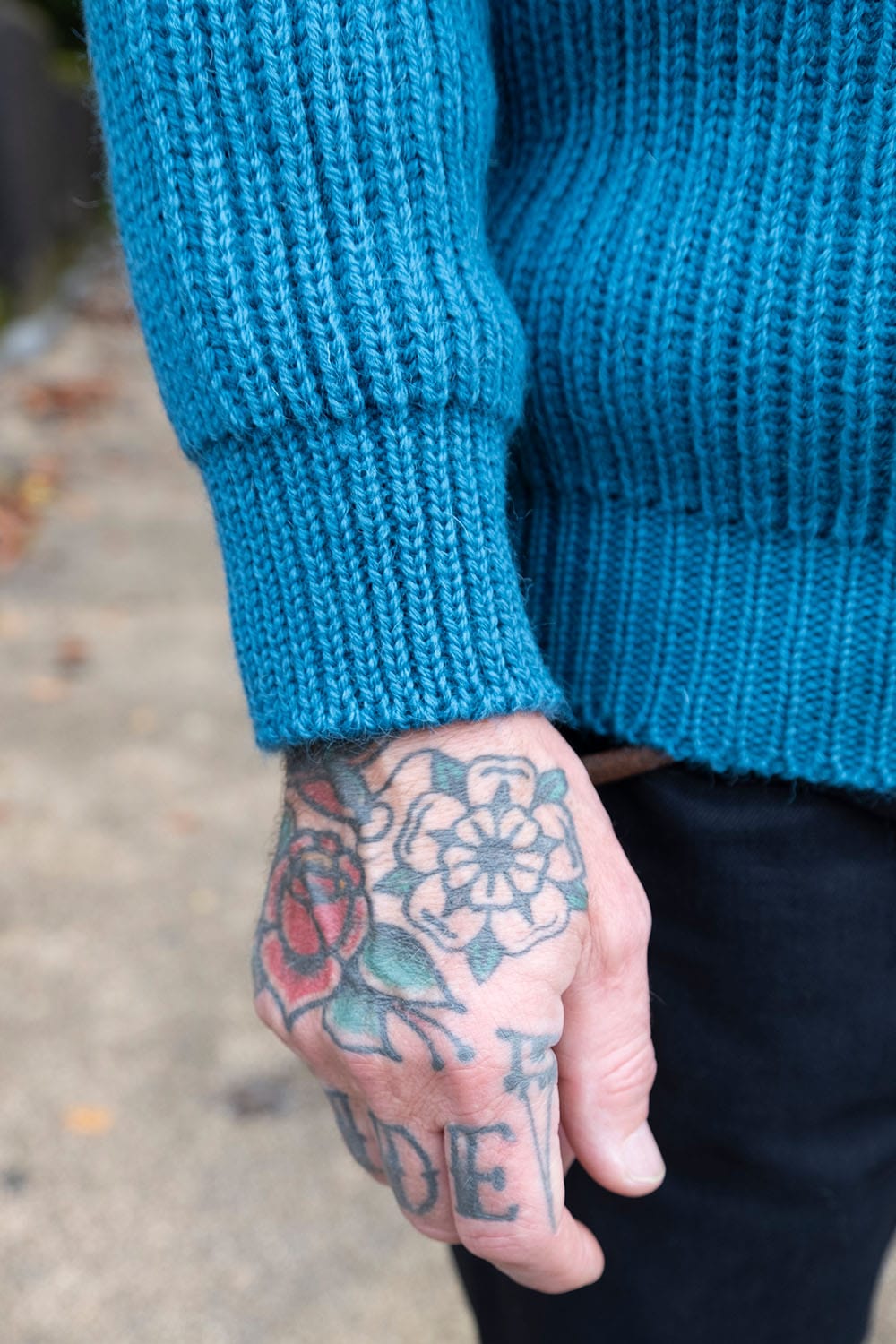 Man of Action Jumper / Air Blue